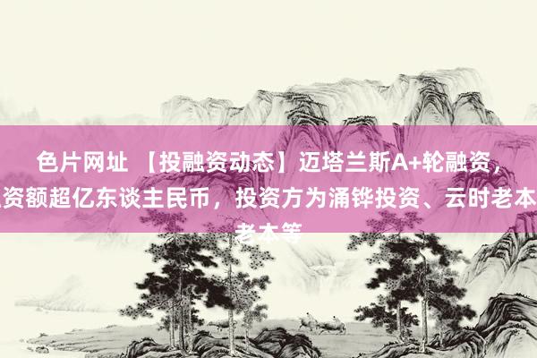 色片网址 【投融资动态】迈塔兰斯A+轮融资，融资额超亿东谈主民币，投资方为涌铧投资、云时老本等